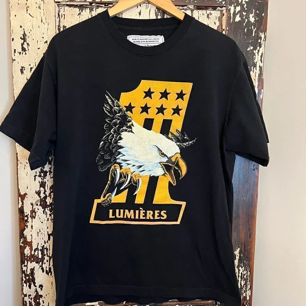 Lumineres by Kai Men’s Streetwear Eagle T-shirt. Size Medium.